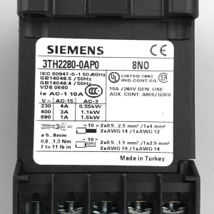 Siemens Hilfsschütz 3TH2280-0AP0 GEB