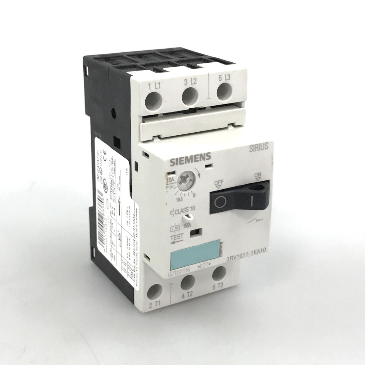 Siemens Leistungsschalter 3RV1011-1KA10 GEB