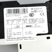 Siemens Leistungsschalter 3RV1011-1KA10 GEB
