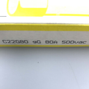 BUSSMANN Sicherung C22G80 gG 80A 500VAC (4Stk) OVP
