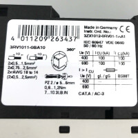 Siemens Leistungsschalter 3RV1011-0BA10 NOV