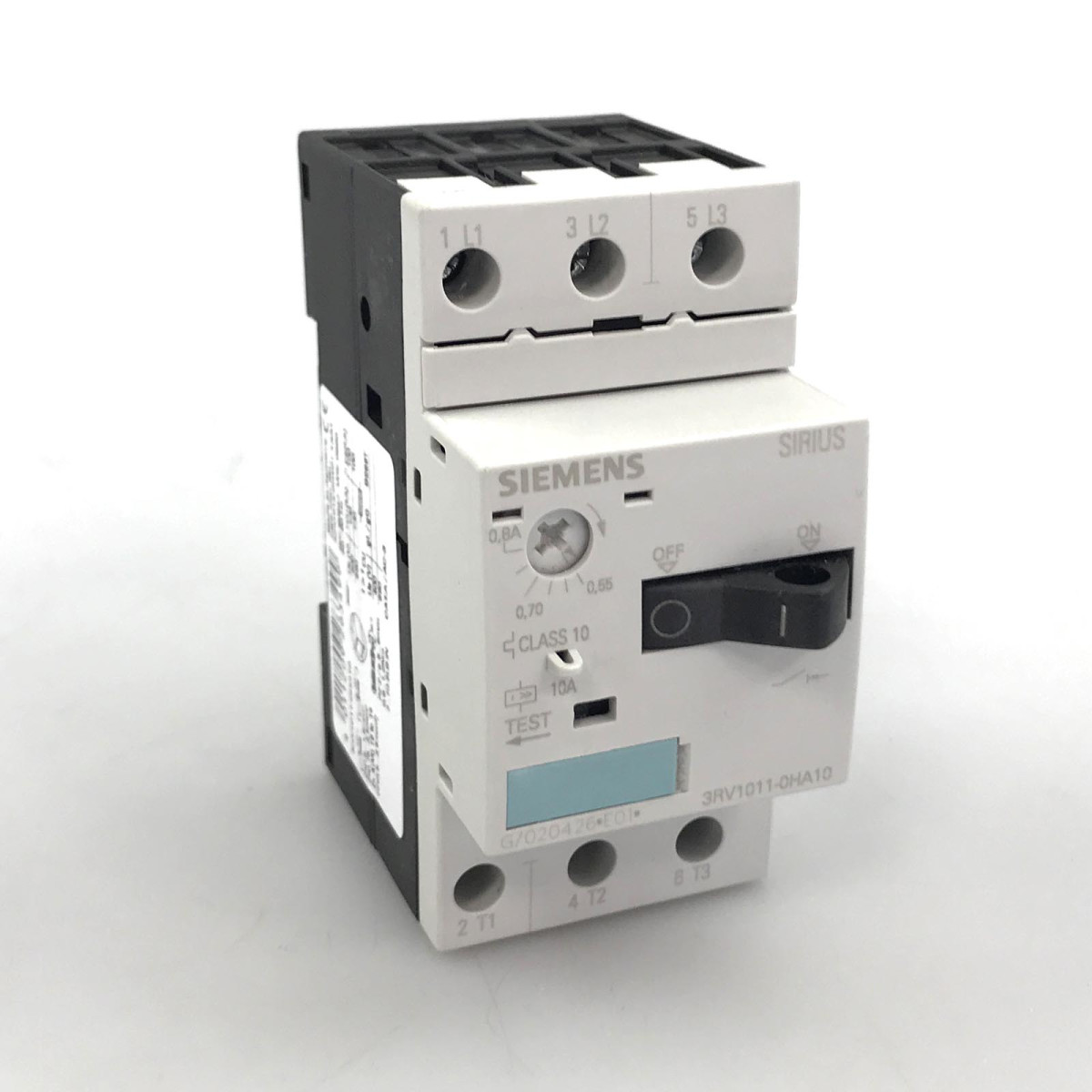 Siemens Leistungsschalter 3RV1011-0HA10 NOV