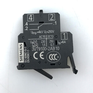 Siemens Hilfsschalter 3VT9100-2AB10 OVP