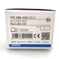 Omron Relais G3NA-425B-UTU-2 5-24VDC OVP
