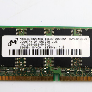 Micron Arbeitsspeicher SDRAM MT8LSDT3264HG-13ED2 256MB GEB