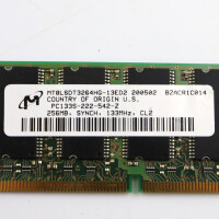 Micron Arbeitsspeicher SDRAM MT8LSDT3264HG-13ED2 256MB GEB