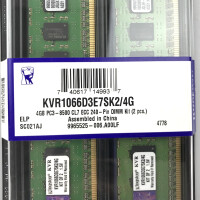 Kingston Arbeitsspeicher DDR3 KVR1066D3E7SK2/4G 2x2GB (2Stk) OVP