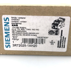 Siemens Leistungsschütz 3RT2025-1AH20 OVP