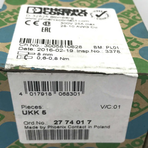 Phoenix Contact Doppelstockklemme UKK 5 2774017 (46Stk.) OVP