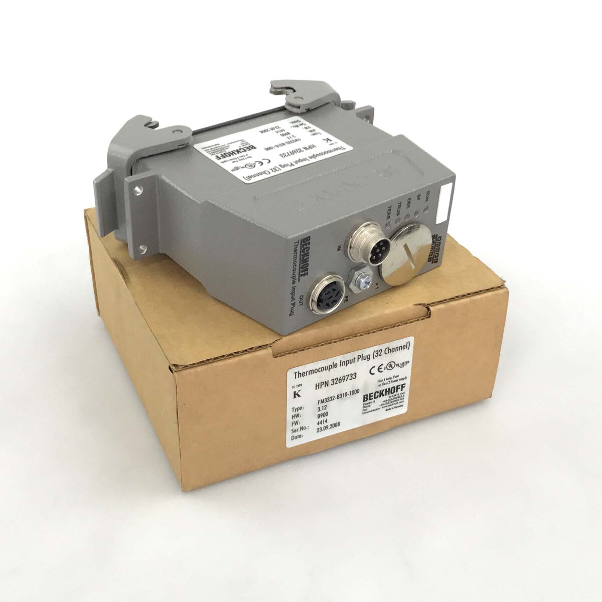 Beckhoff Thermoelement Feldbus Modul FM3332-B310-1000 OVP