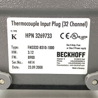 Beckhoff Thermoelement Feldbus Modul FM3332-B310-1000 OVP