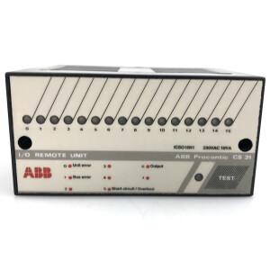ABB I/O Remote Unit Procontic CS31 ICS016N1 230VAC 10VA GEB