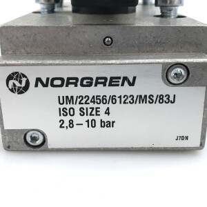 NORGREN 5/2 Wegeventil UM/22456/6123/MS/83J OVP