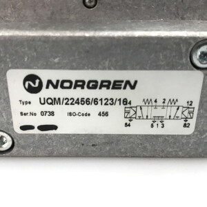 NORGREN 5/2 Wegeventil UM/22456/6123/MS/83J OVP