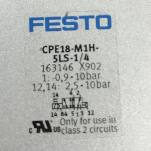 Festo Magnetventil CPE18-M1H-5LS-1/4 163146 GEB