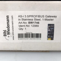 Bihl+Wiedemann AS-i 3.0 PROFIBUS Gateway BWU1746 OVP