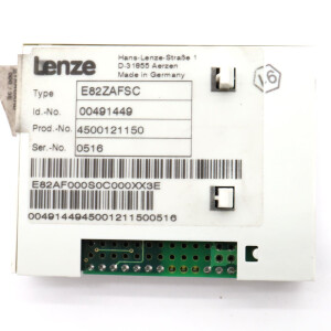 Lenze Standard PT Funktionsmodul E82ZAFSC 00491449 OVP