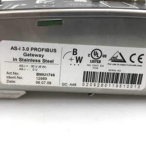 Bihl+Wiedemann AS-i 3.0 PROFIBUS Gateway BWU1746 GEB