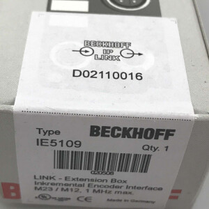 Beckhoff 1-Kanal-Inkremental-Encoder-Interface IE5109 SIE