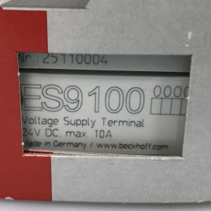 Beckhoff Potenzialeinspeiseklemme ES9100 OVP