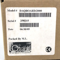 IOTech PCI-Datenerfassungskarte DAQBoard/2000 OVP
