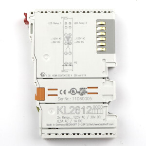 Beckhoff 2-Kanal-Relais-Ausgangsklemme KL2612 GEB