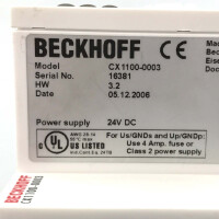 Beckhoff Netzteil-Modul CX1100-0003 GEB
