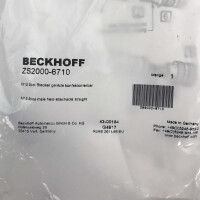 Beckhoff M12-Stecker ZS2000-6710 OVP