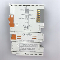 Beckhoff 2-Kanal-Relais-Ausgangsklemme ES2622 GEB