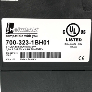 Helmholz Digitalein-/Ausgabe-Modul 700-323-1BH01 OVP