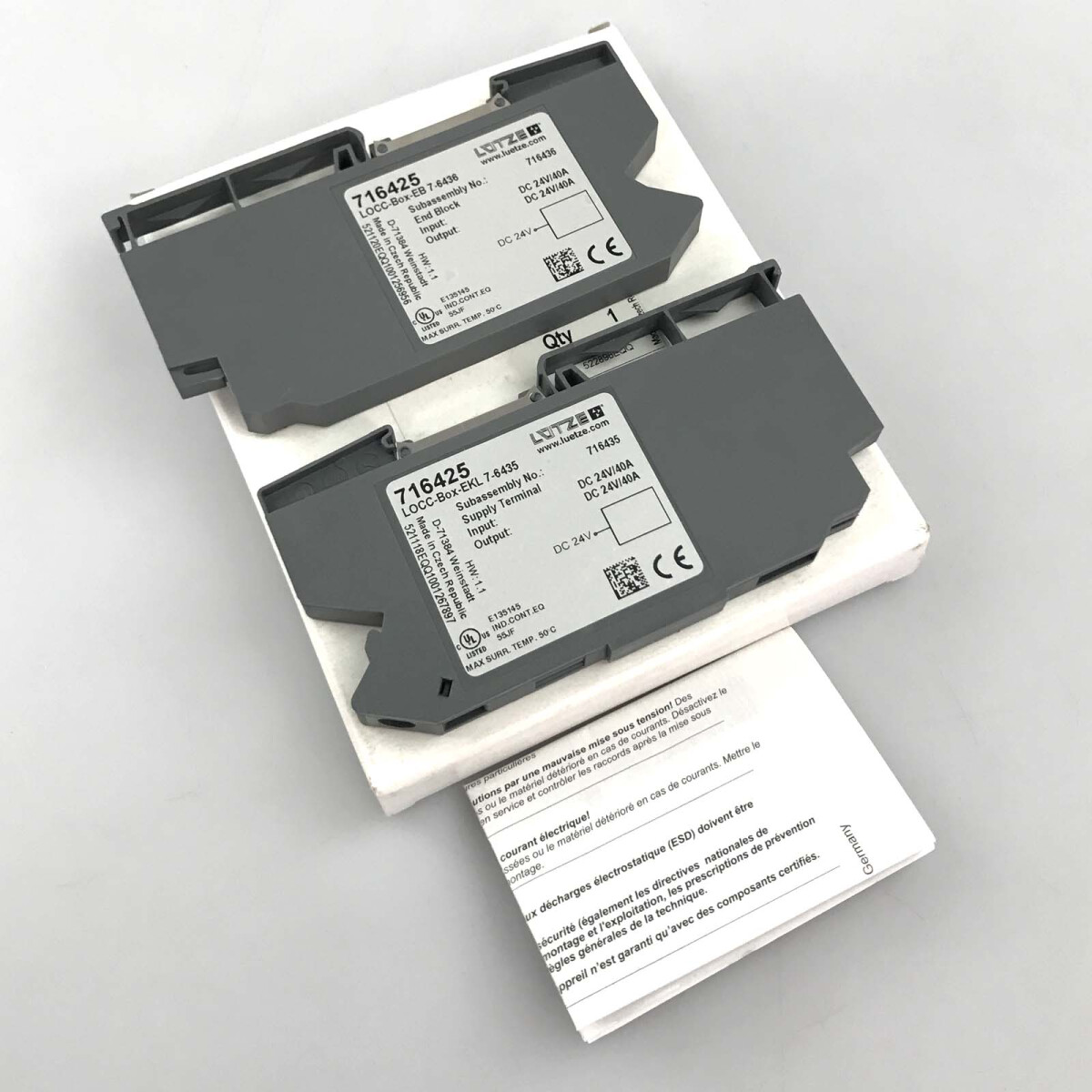 Lütze Einspeiseset LOCC-Box-ES 7-6425 716425 OVP