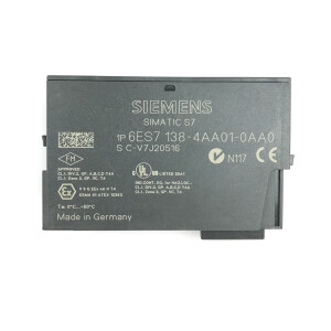 Simatic S7 ET200S 6ES7 138-4AA01-0AA0 GEB