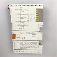 Beckhoff 2-Kanal-Pulsweiten-Ausgangsklemme KL2502 GEB