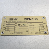 Siemens/Gino Ese Bremswiderstand 6SE7023-2ES87-2DC0 NOV