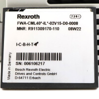 Rexroth IndraControl L40 CML40.1-NP-220-NA-NNNN-NW 1070170261-202 GEB