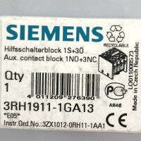 Siemens Hilfsschalterblock 3RH1911-1GA13 OVP