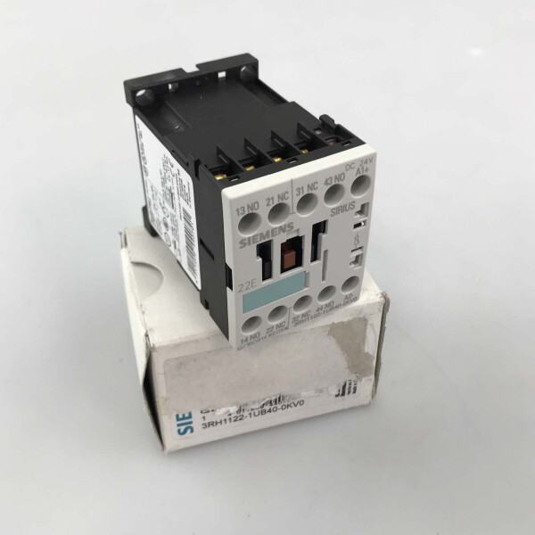 Siemens Hilfsschütz 3RH1122-1UB40-0KV0 OVP