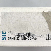Siemens Hilfsschütz 3RH1122-1UB40-0KV0 OVP