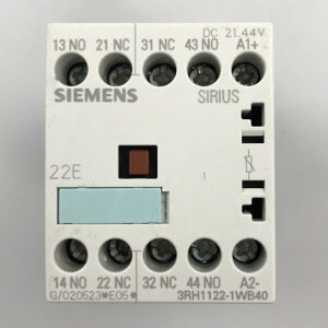 Siemens Hilfsschütz 3RH1122-1WB40 NOV