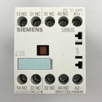 Siemens Hilfsschütz 3RH1122-1WB40 NOV