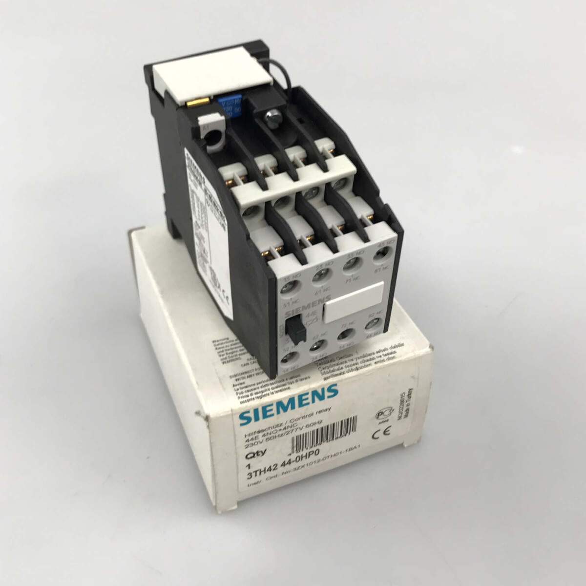 Siemens Hilfsschütz 3TH4244-0HP0 OVP