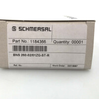 SCHMERSAL Sicherheits-Sensor BNS 260-02/01ZG-ST-R 101184366 OVP