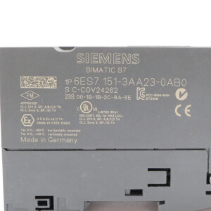 Simatic S7 ET200S IM151-3 PN 6ES7 151-3AA23-0AB0 FS:06/FW:V7.0.3 GEB