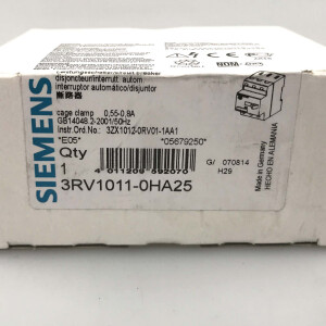 Siemens Leistungsschalter 3RV1011-0HA25 OVP