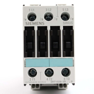 Siemens Leistungsschütz 3RT1026-3BB40 OVP