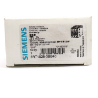 Siemens Leistungsschütz 3RT1026-3BB40 OVP