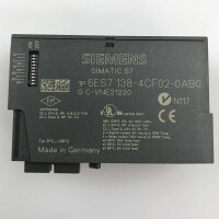 Simatic S7 ET200S 6ES7 138-4CF02-0AB0 GEB