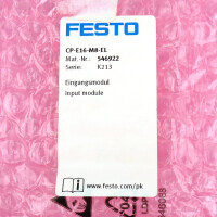 Festo Eingangsmodul CP-E16-M8-EL 546922 OVP