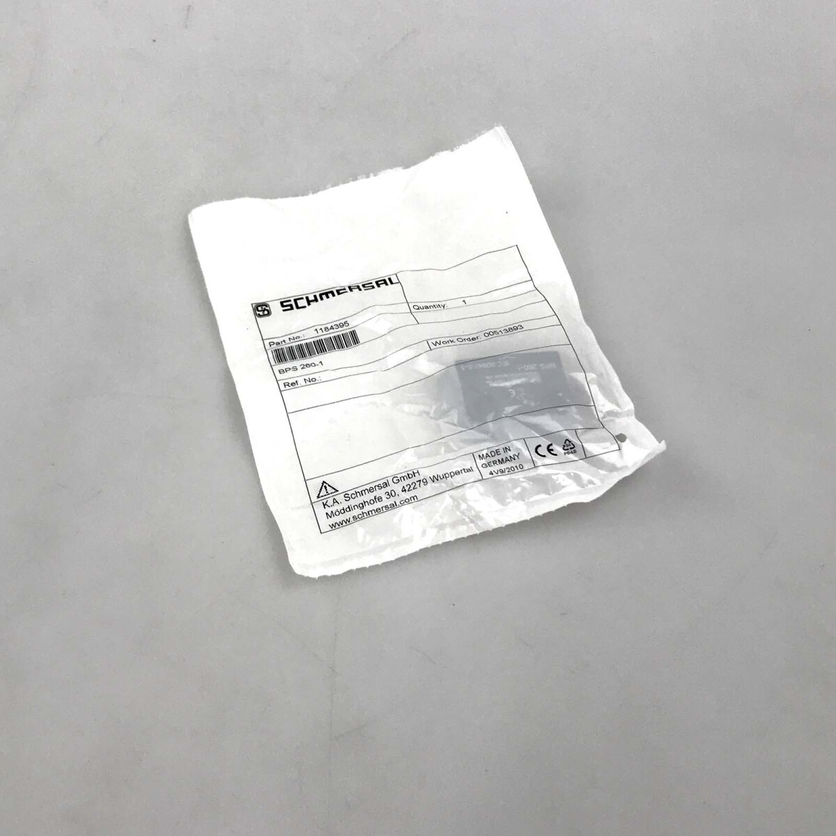 SCHMERSAL Bet&auml;tiger BPS 260-1 101184395 OVP