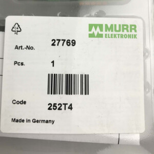 Murr elektronik MVP12 8xM12 5pol steckb. Haube FK 27769 OVP